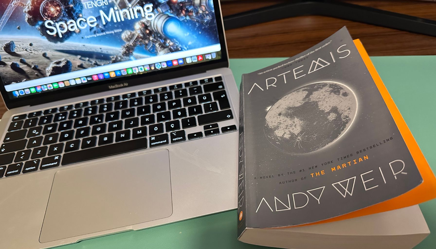 space mining in artemis by andy weir